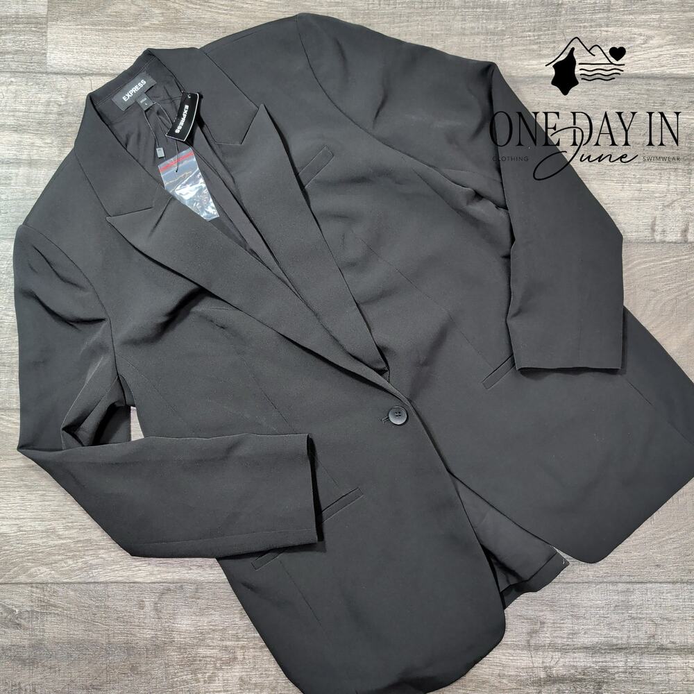 Express One Button Blazer Size L